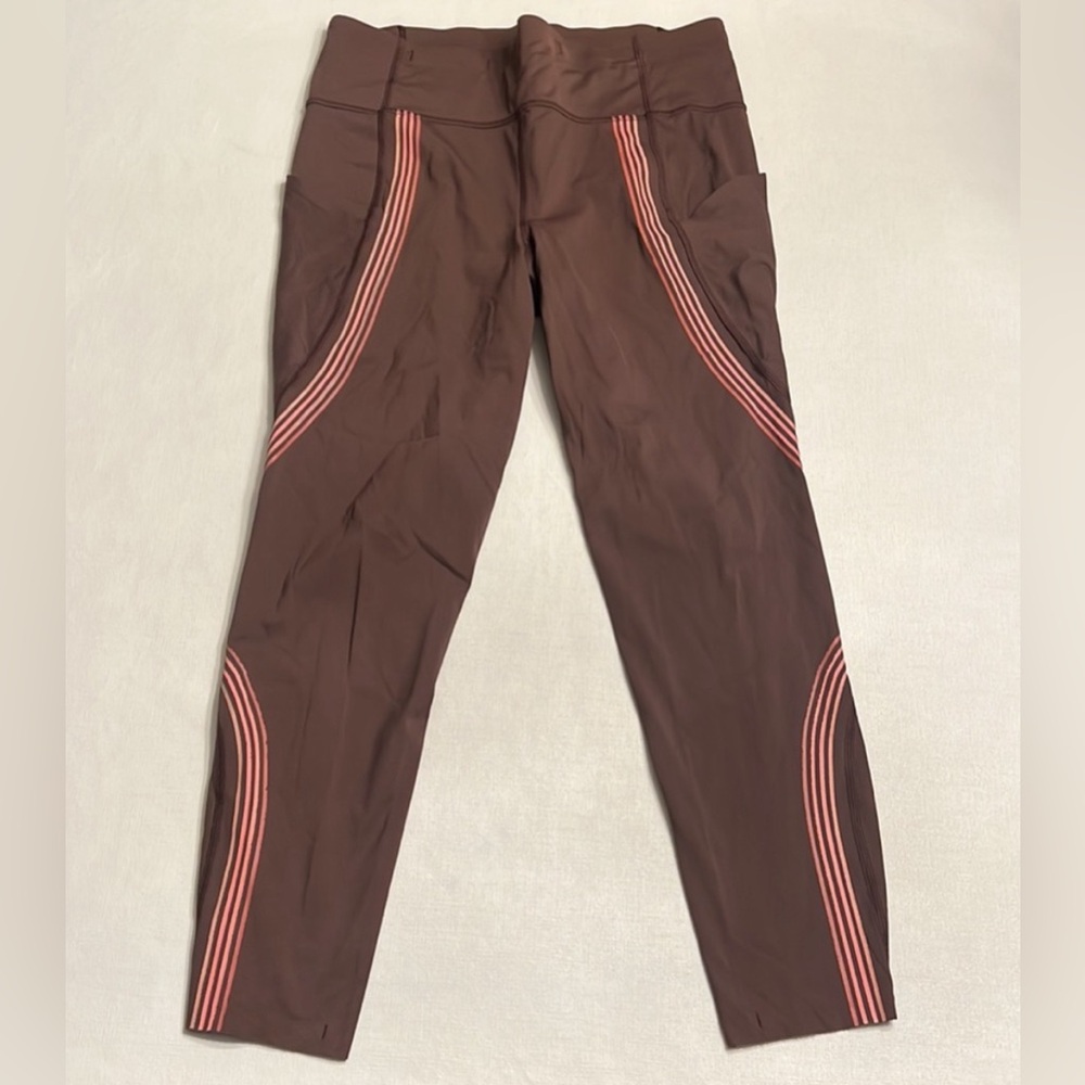 Lululemon Speed Light Tight Cherry Cola/Coral Kiss 🤎 - Picture 4 of 7